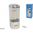 Zeepdispenser Wandmontage / Desinfectie Dispenser- Hangend Zeeppompje Muur - wit - Zeep pomp - 450ML - Zonder Batterijen!